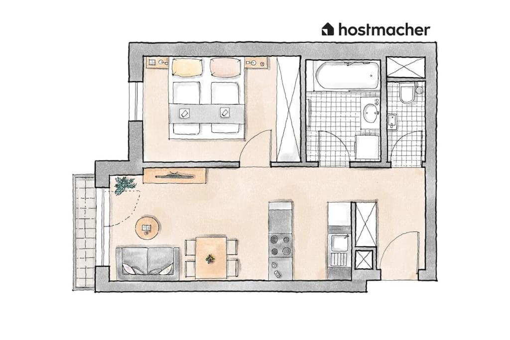 Stylish 1br Escape, Quick By Hm Apartamento